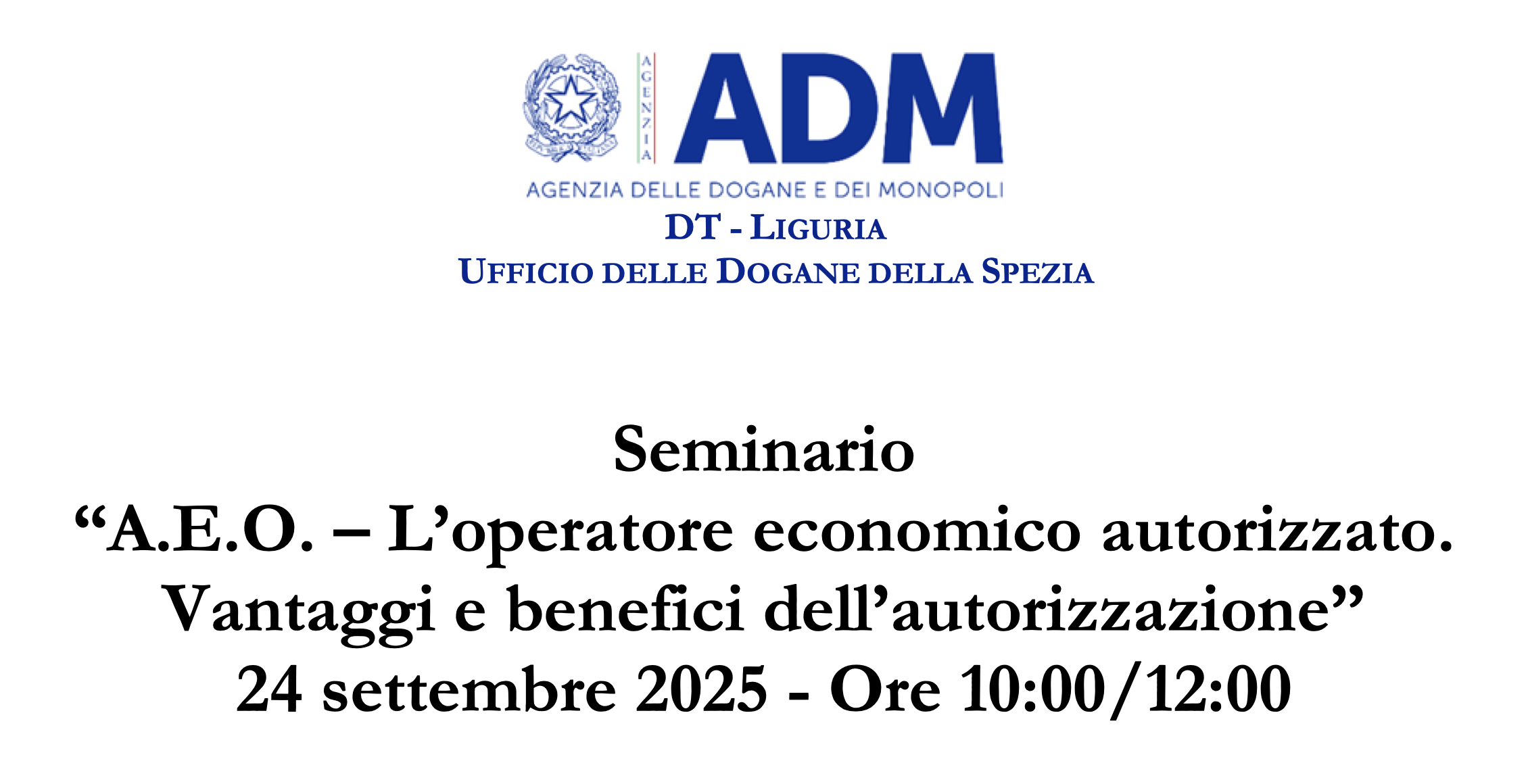 A.E.O. – L’operatore economico autorizzato. Vantaggi e benefici dell’autorizzazione